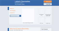 Desktop Screenshot of labtechdispo.com